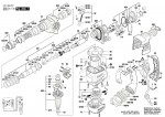 Bosch 3 611 B4A 007 Gbh 3000 Rotary Hammer 230 V / Eu Spare Parts